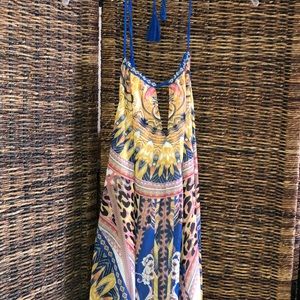 Flying Tomato Beautiful Boho Maxi Halter dress